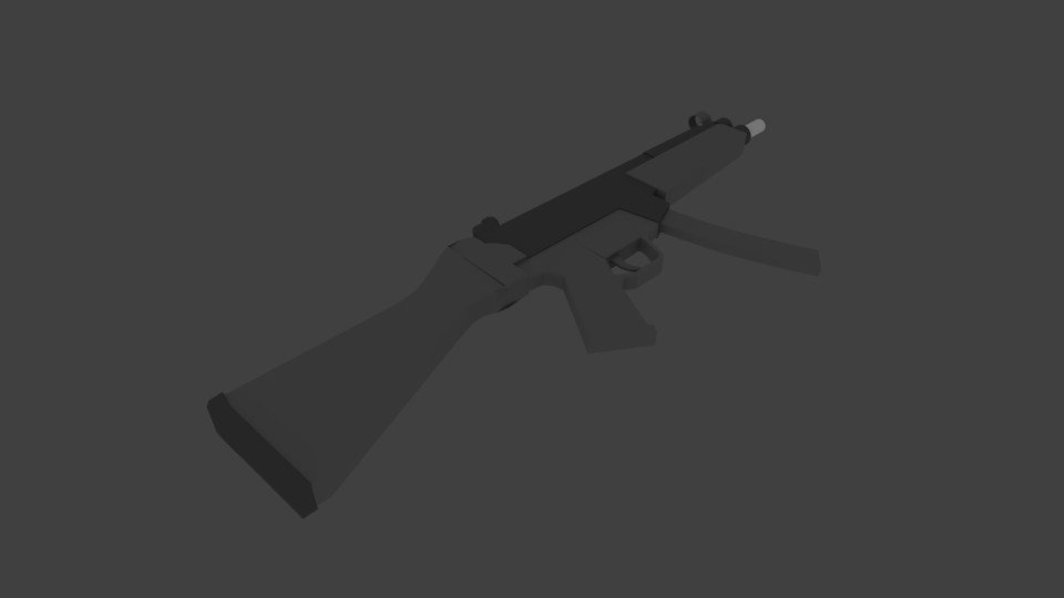 MP5 (Low-Poly) preview image 1